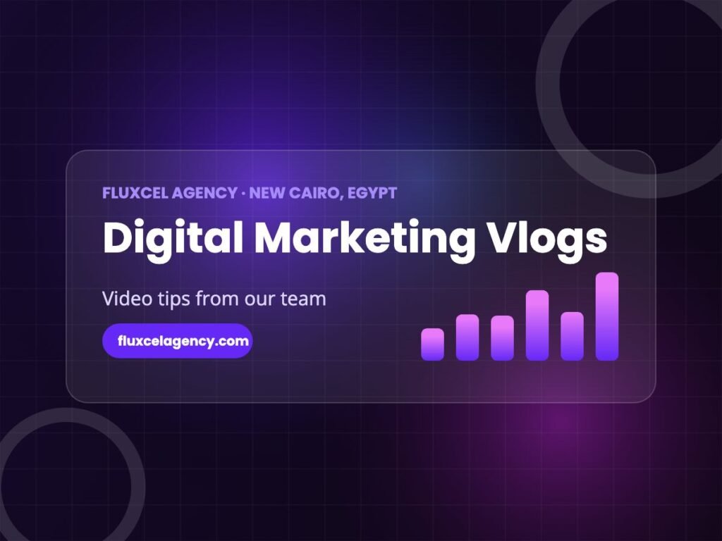 Digital marketing vlogs and video tips from Fluxcel