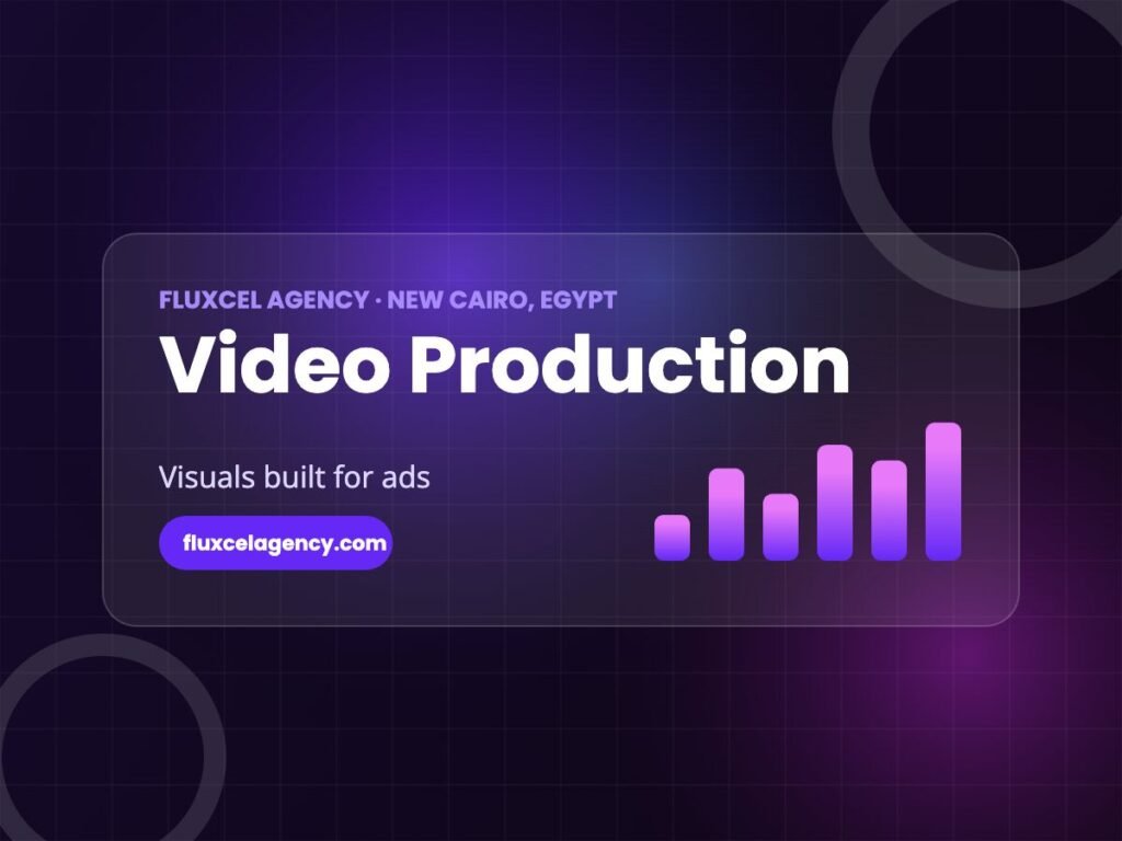 Photo and video production for ads and social media by Fluxcel