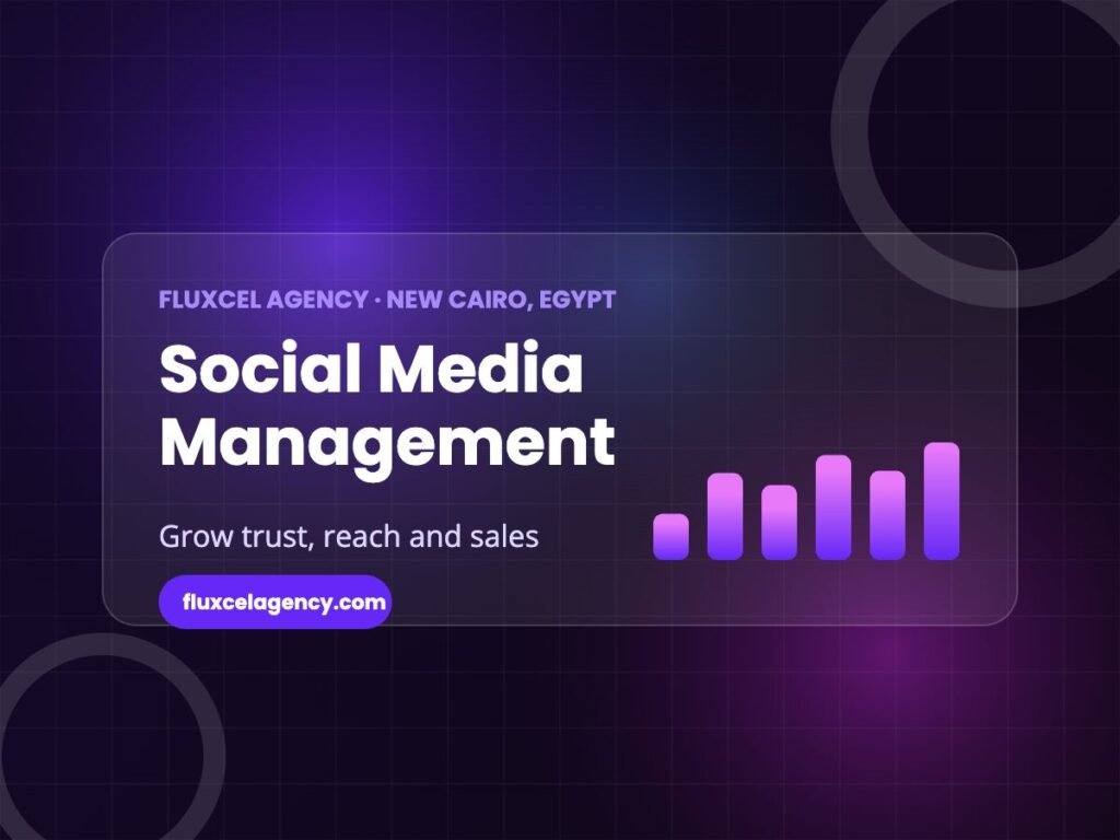 Social media management results for brands in Egypt by Fluxcel